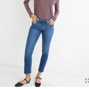 Madewell Stovepipe Midrise Jeans in Lehman Wash 26